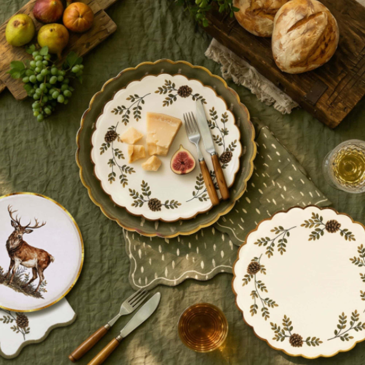 Rustic Stag 6" Appetizer Plate