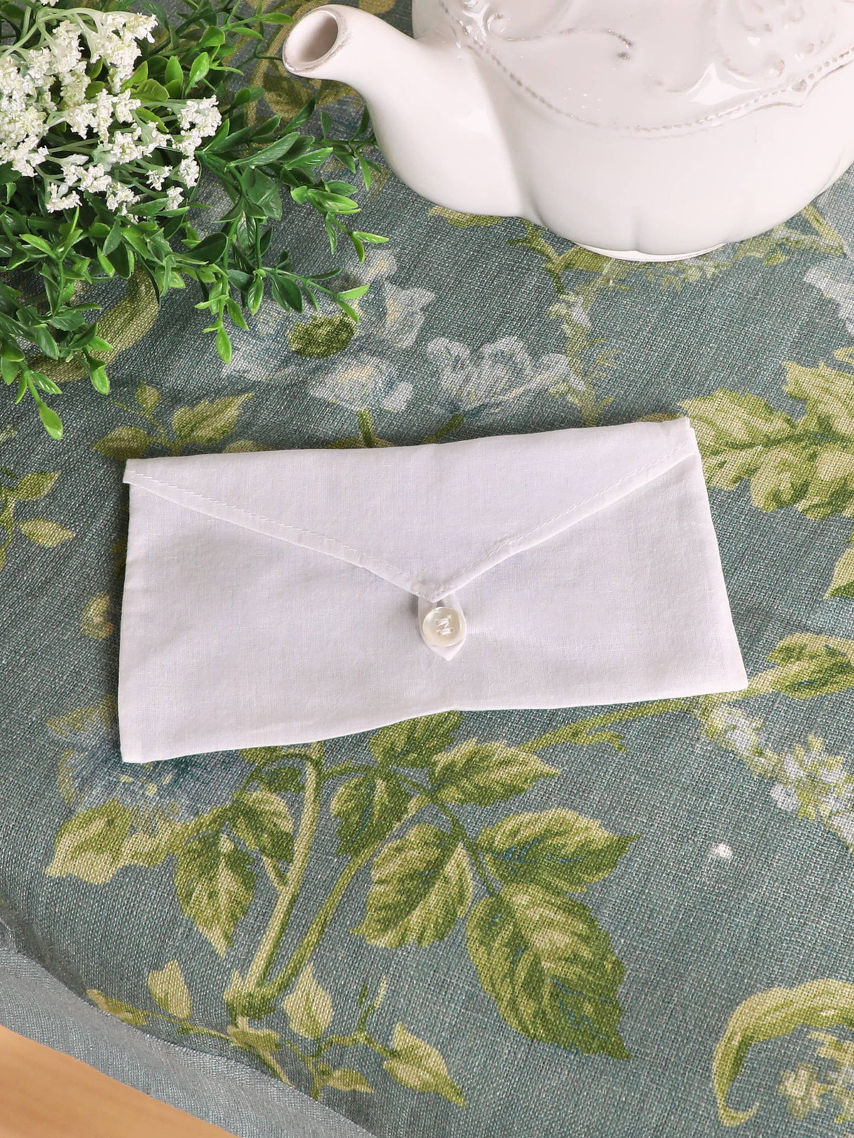 Mother Embroidered Envelope Hankie