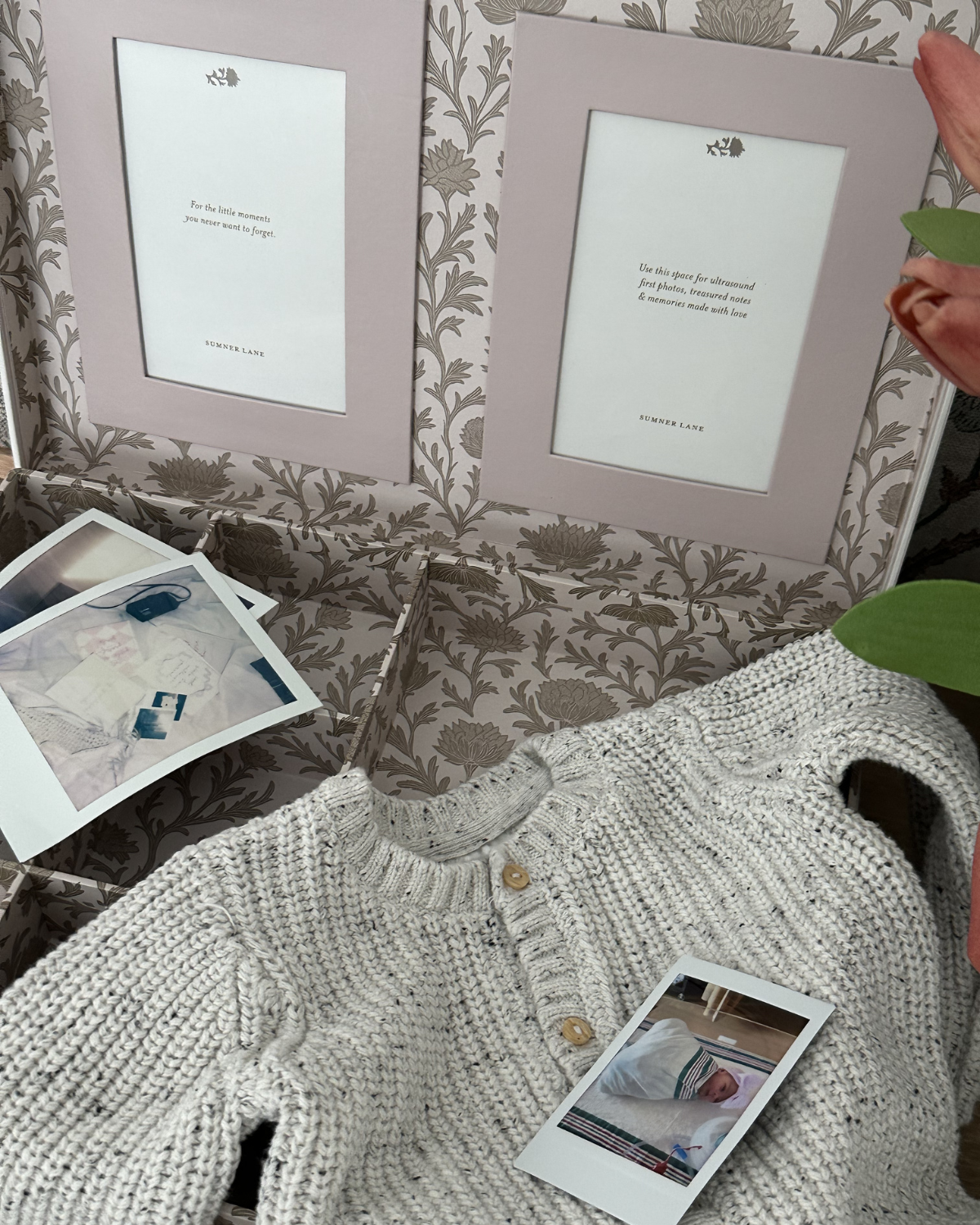 PRE-ORDER || Baby Girl Keepsake Box