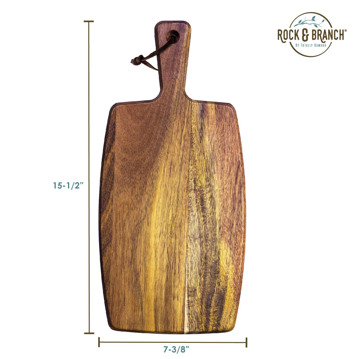 Rock & Branch Acacia Wood Charcuterie Serving Paddle Board