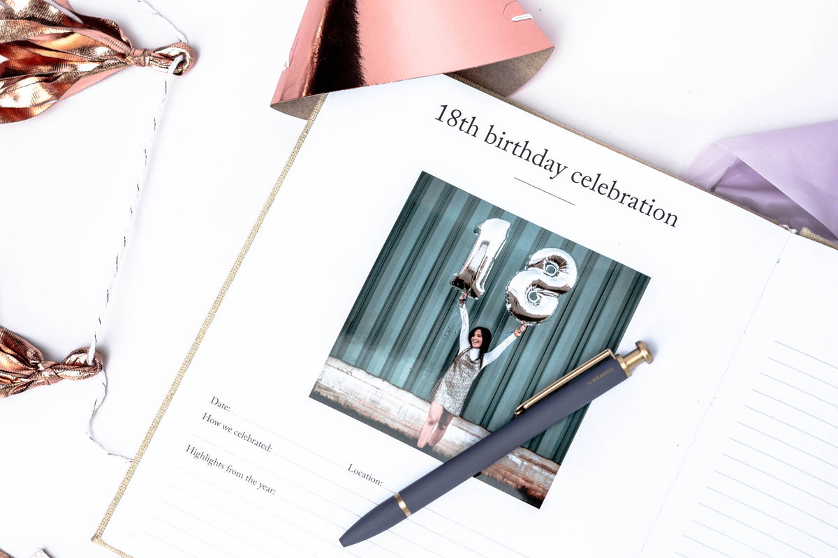 Birthday Memory Book | Birthday Guest Book | Christmas Gift