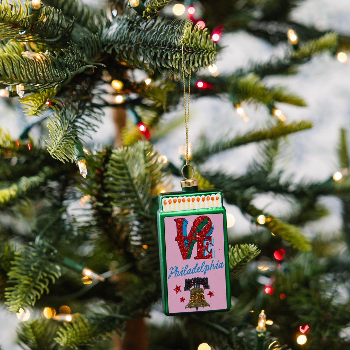 Matchbook Ornament - Philadelphia