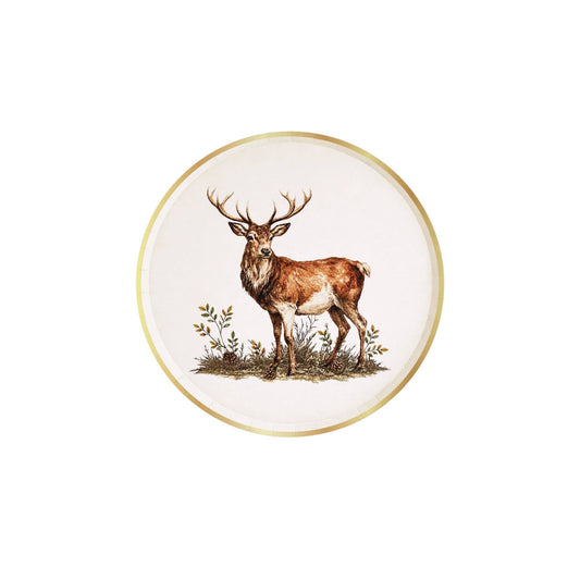 Rustic Stag 6" Appetizer Plate