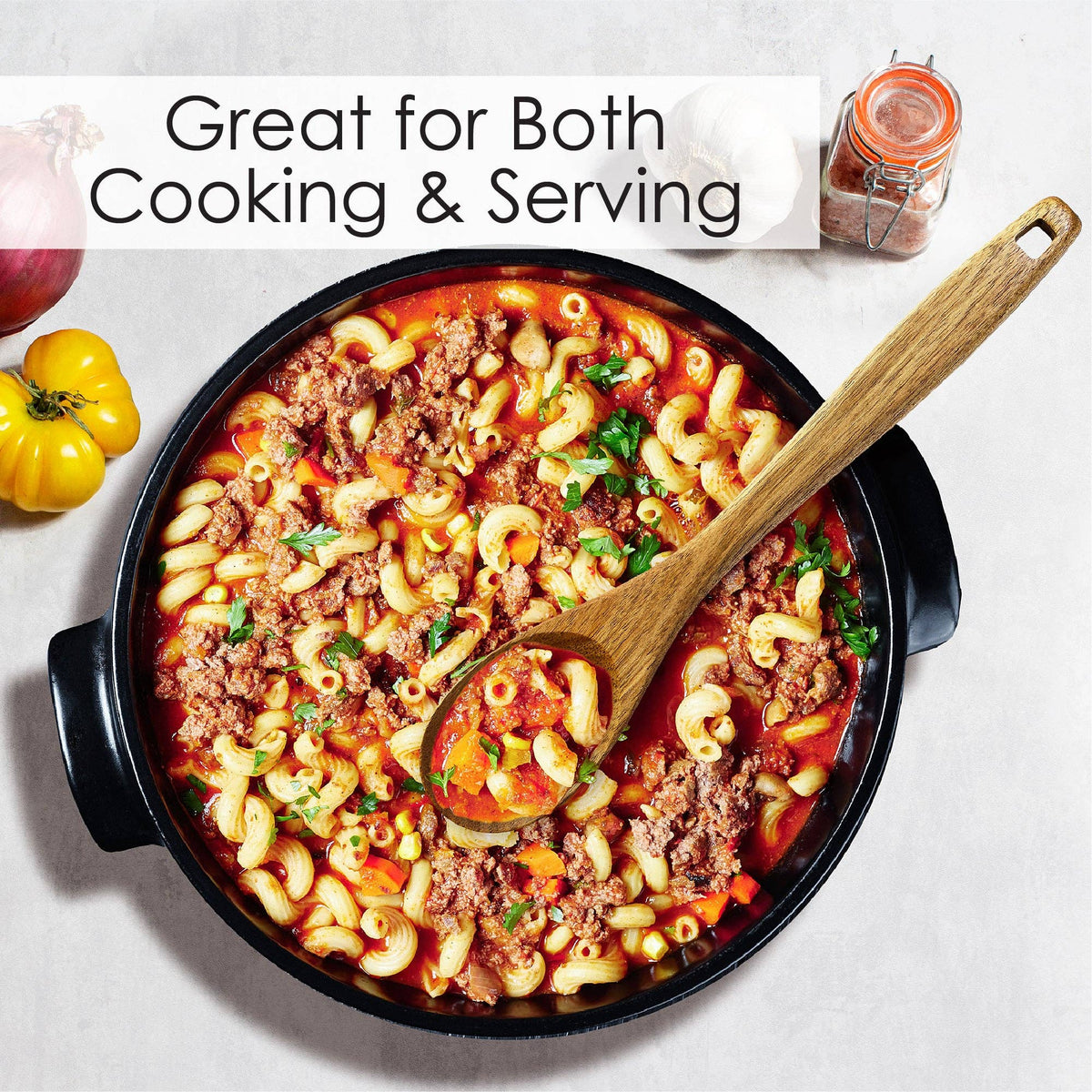 TB Home 3-Piece Acacia Wood Cooking Utensil Set