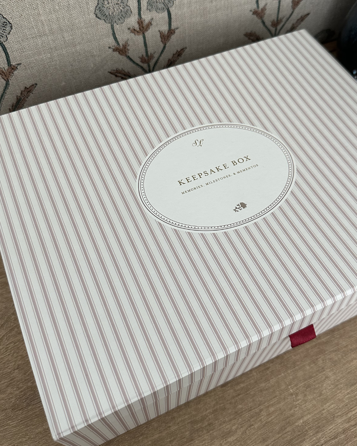 PRE-ORDER || Baby Girl Keepsake Box