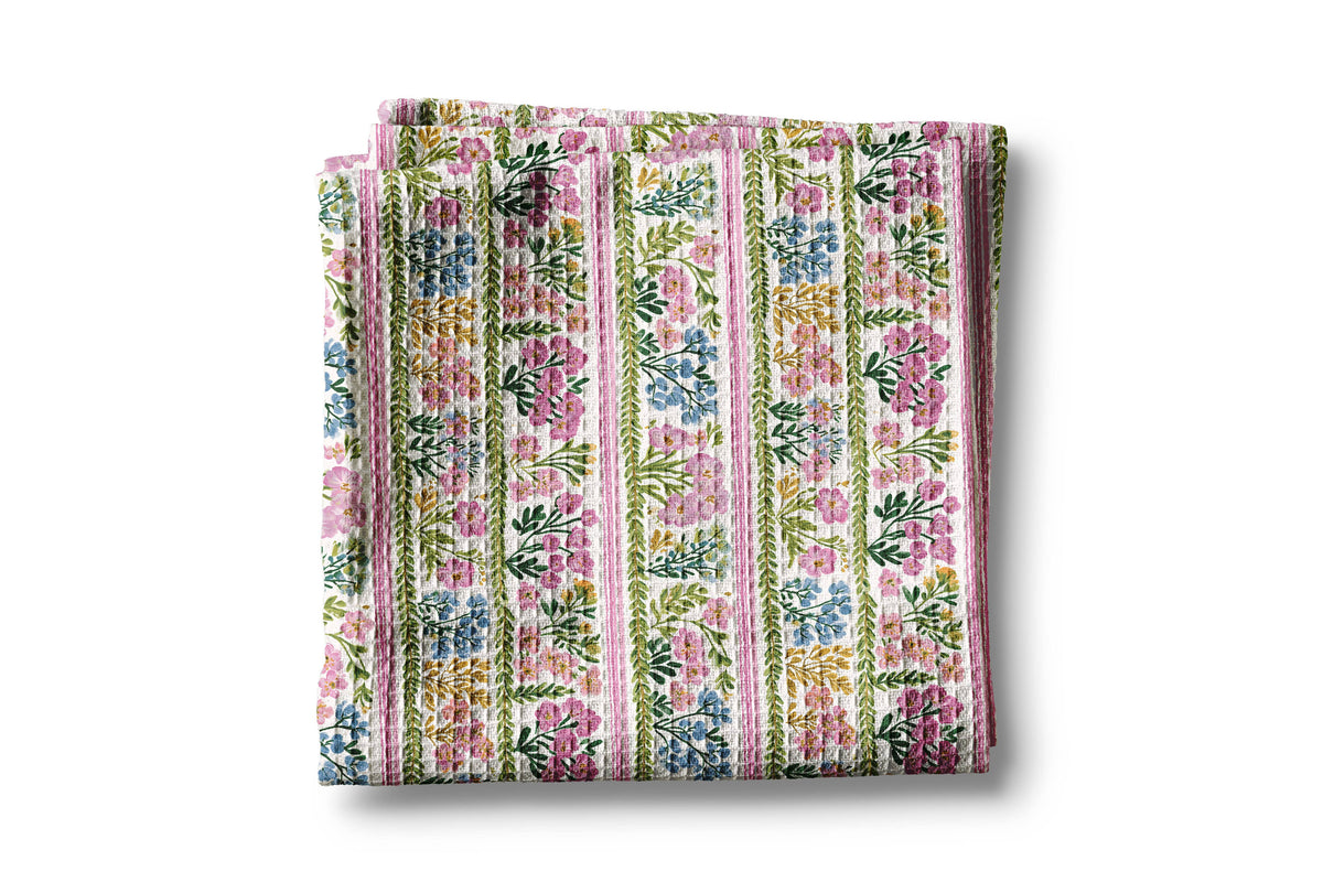 Floral Kitchen Flower Bloom Spring Summer Towel Mothers Day
