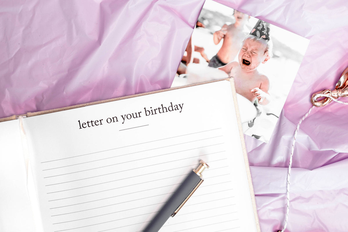 Birthday Memory Book | Birthday Guest Book | Christmas Gift