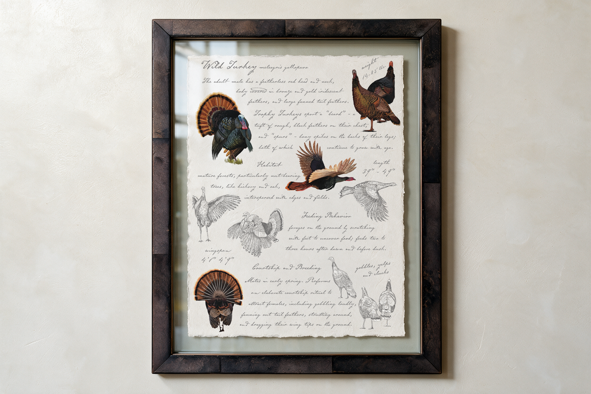 Illustrated Field Guides | Wild Turkey