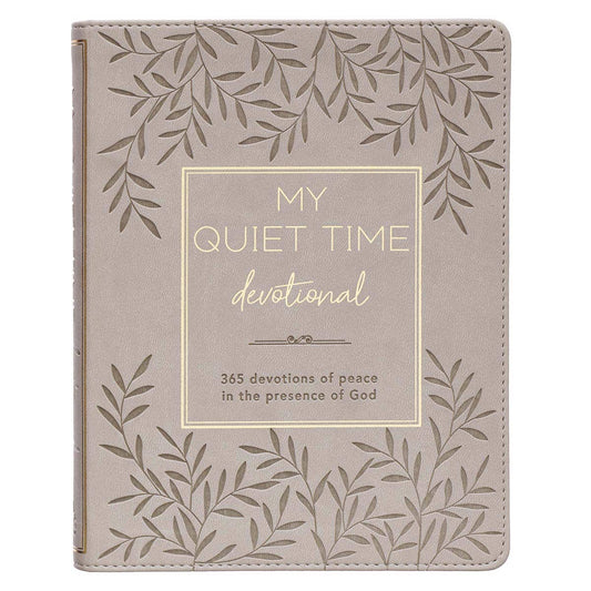 Devotional My Quiet Time Faux Leather