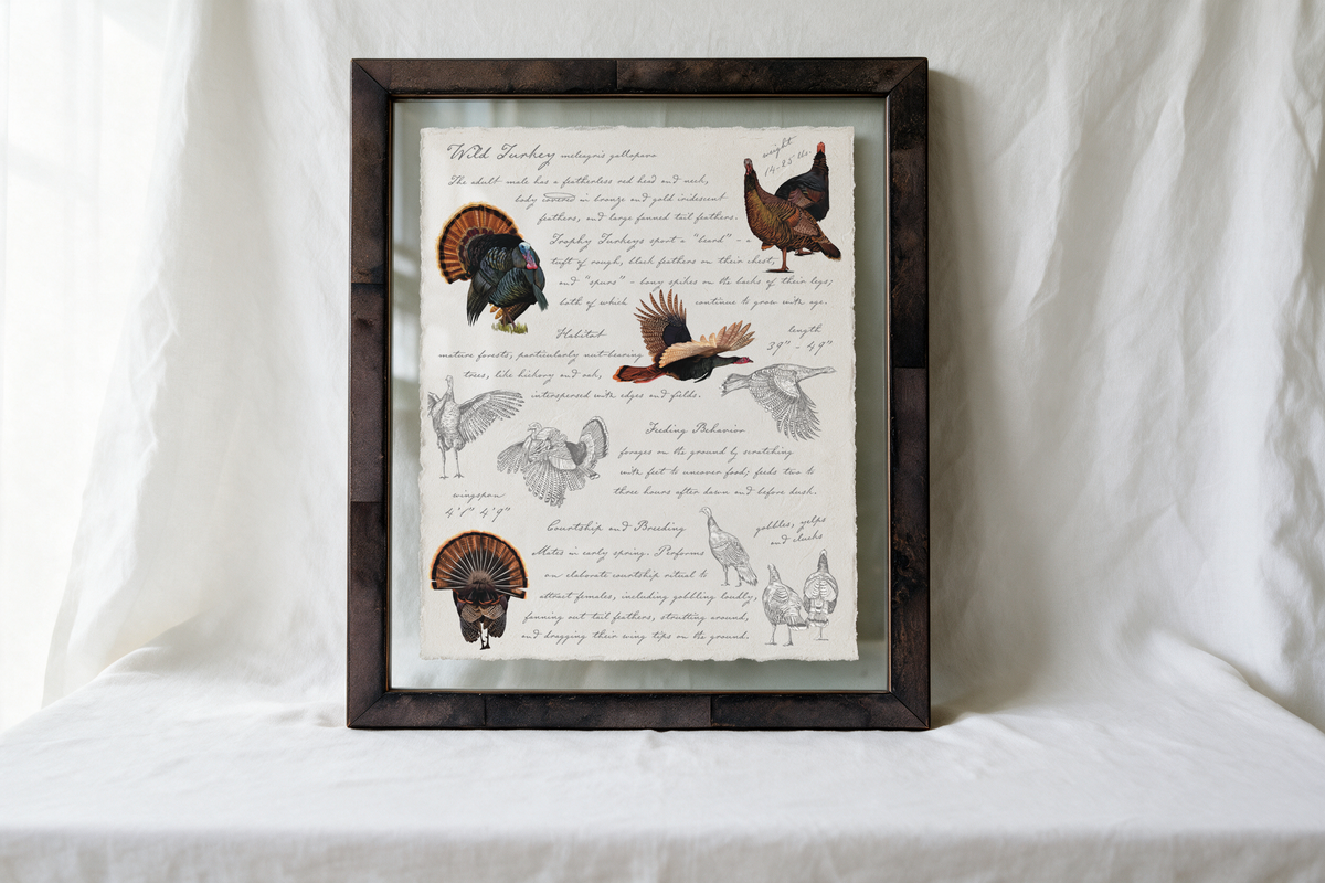Illustrated Field Guides | Wild Turkey
