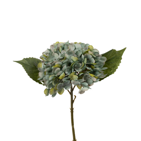 Hydrangea Pick Blue - 13 Inch