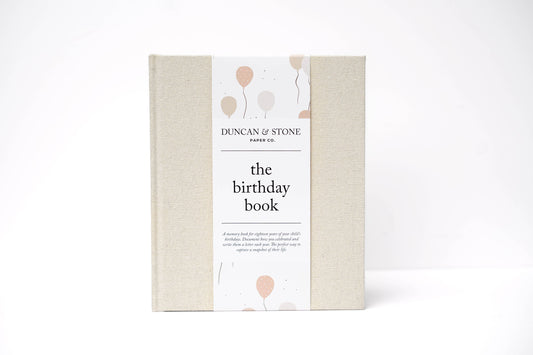 Birthday Memory Book | Birthday Guest Book | Christmas Gift