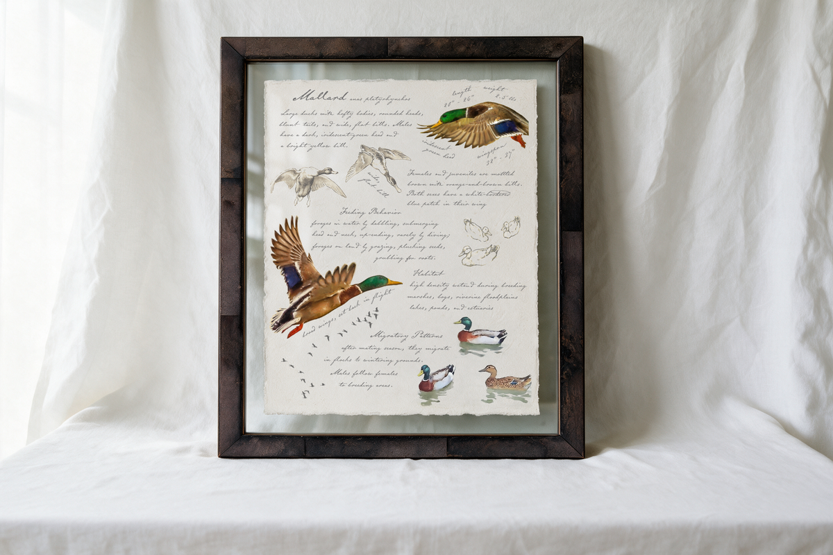 Illustrated Field Guides | Mallard