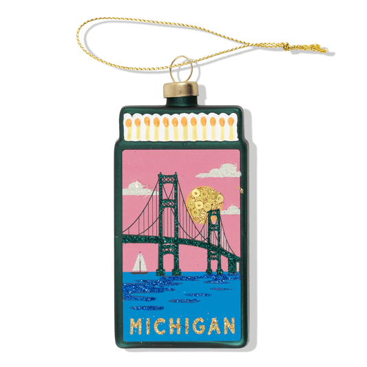 Michigan Matchbook Ornament