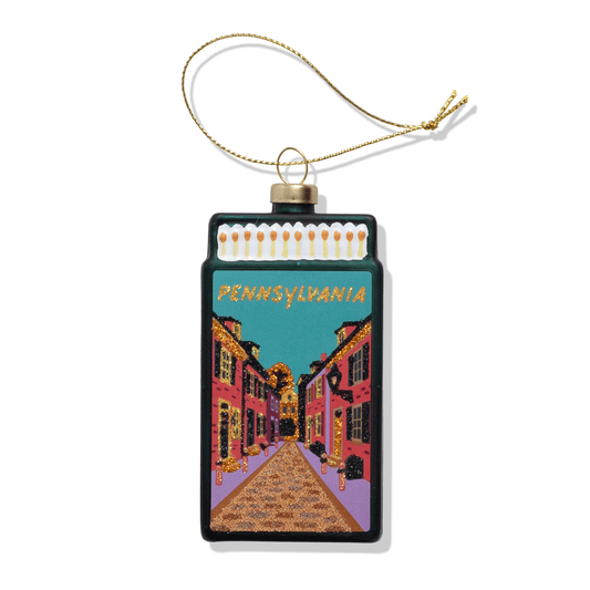 Pennsylvania Matchbook Ornament