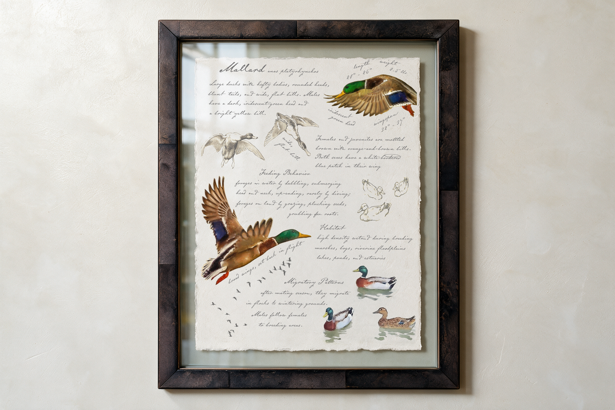 Illustrated Field Guides | Mallard