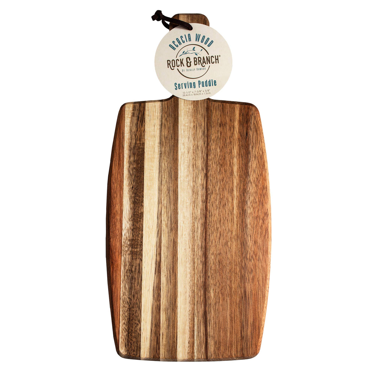 Rock & Branch Acacia Wood Charcuterie Serving Paddle Board