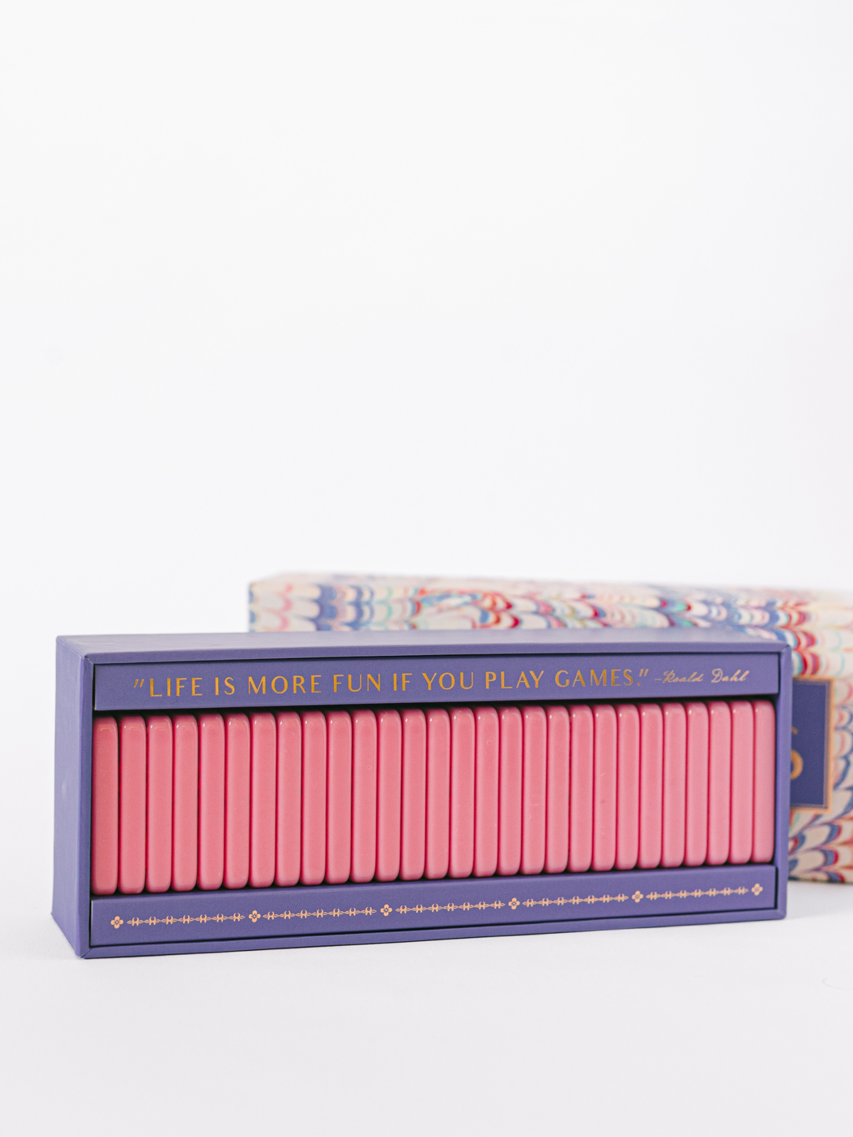 Marbled Colors Domino Set