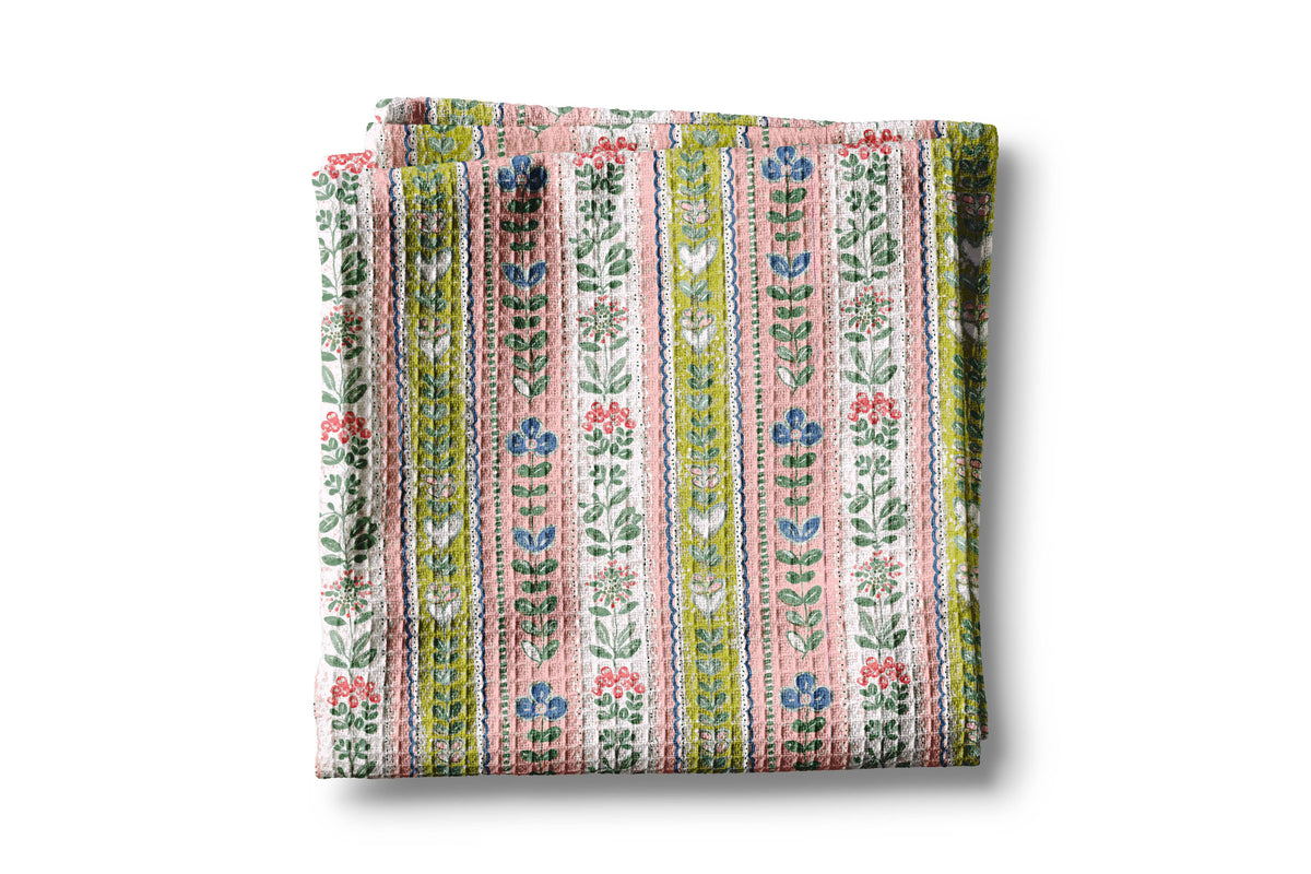Floral Kitchen Flower Bloom Spring Summer Towel Summer
