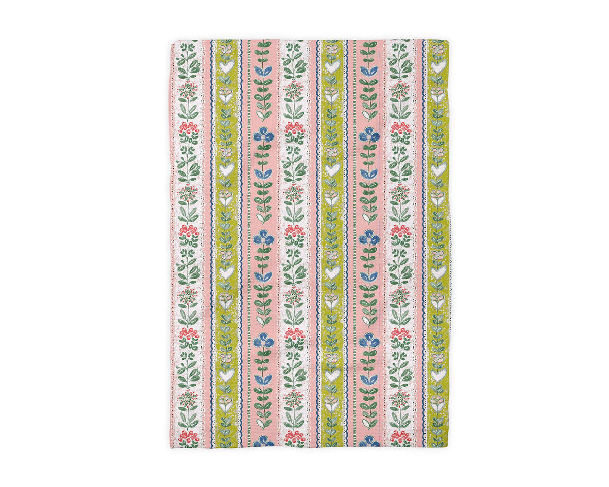 Floral Kitchen Flower Bloom Spring Summer Towel Summer