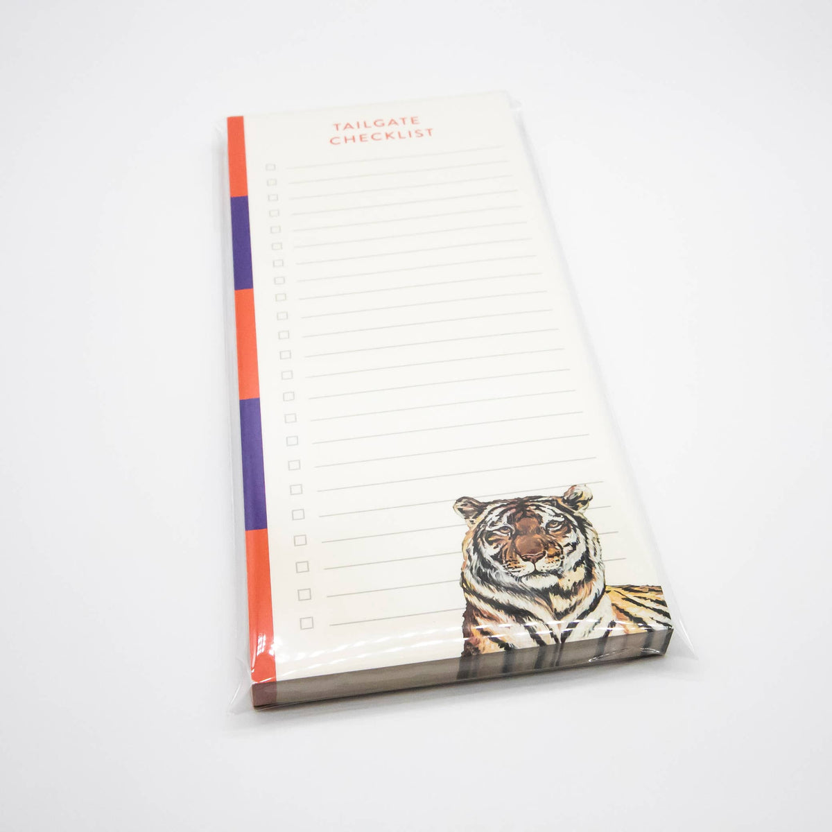 Gold + Purple Tiger Notepad