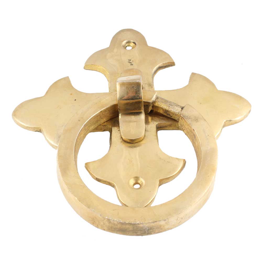 1 Piece Brass Roman Design Elegant Entry Door Knocker