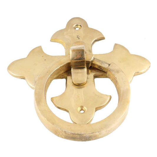 1 Piece Brass Roman Design Elegant Entry Door Knocker