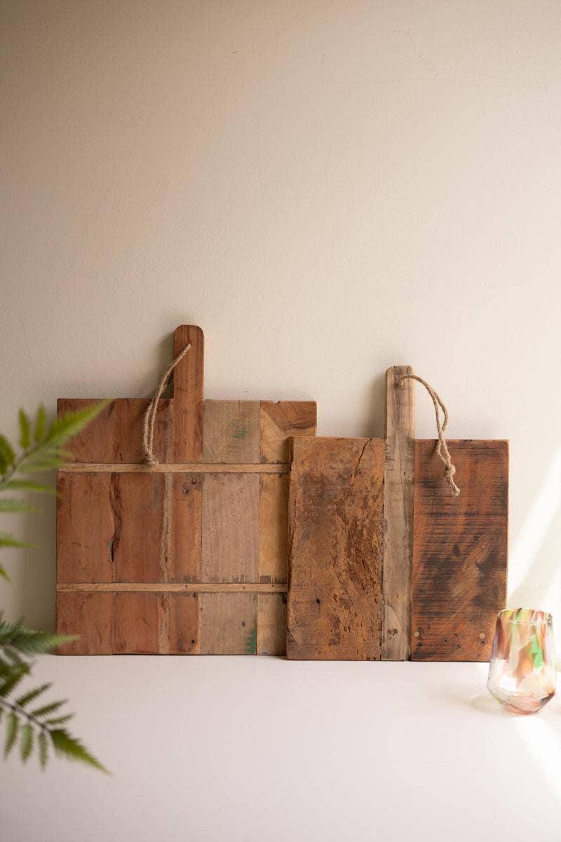 Artisan Inspired Wooden Cutting Board Set